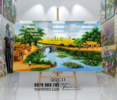 Tranh Đồng Quê Việt Nam QQC31