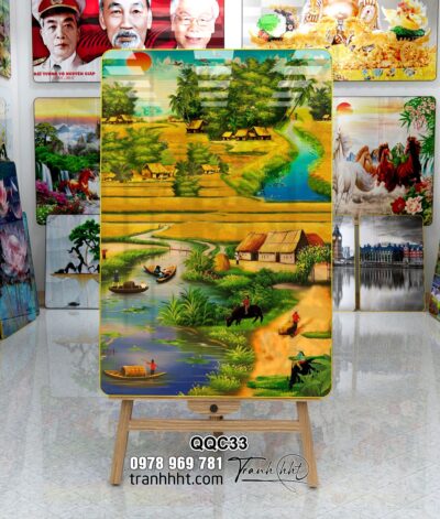 Tranh Đồng Quê Việt Nam QQC33