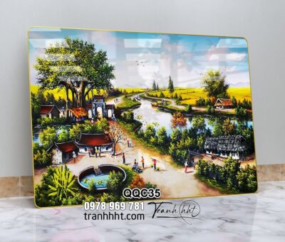 Tranh Đồng Quê Việt Nam QQC35