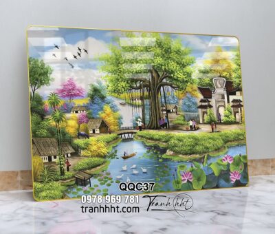 Tranh Đồng Quê Việt Nam QQC37