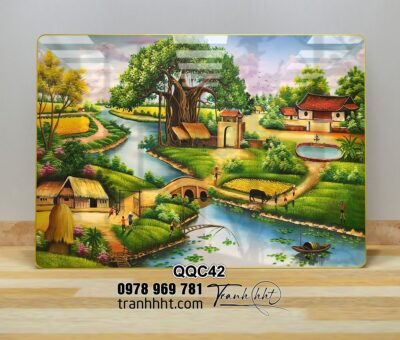 Tranh Đồng Quê Việt Nam QQC42