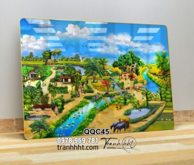 Tranh Đồng Quê Việt Nam QQC45