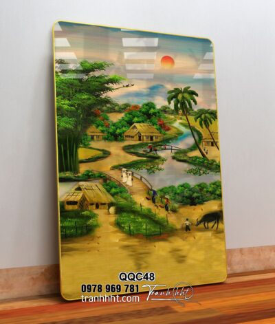 Tranh Đồng Quê Việt Nam QQC48