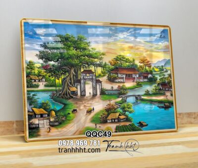 Tranh Đồng Quê Việt Nam QQC49