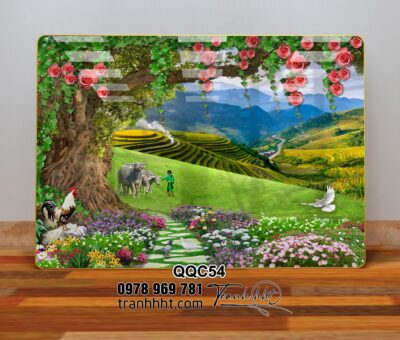 Tranh Đồng Quê Việt Nam QQC54