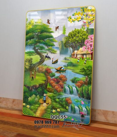 Tranh Đồng Quê Việt Nam QQC55