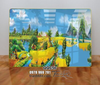 Tranh Đồng Quê Việt Nam QQC56