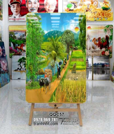 Tranh Đồng Quê Việt Nam QQC57
