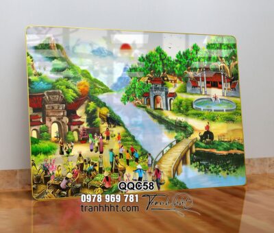 Tranh Đồng Quê Việt Nam QQC58