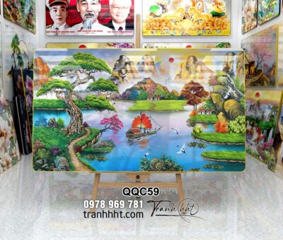 Tranh Đồng Quê Việt Nam QQC59