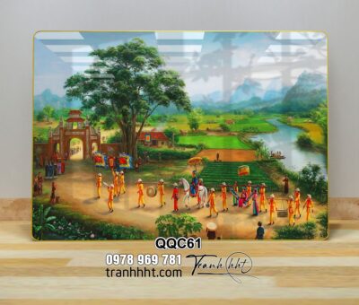 Tranh Đồng Quê Việt Nam QQC61