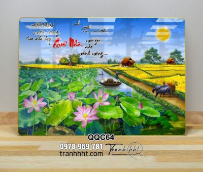 Tranh Đồng Quê Việt Nam QQC64