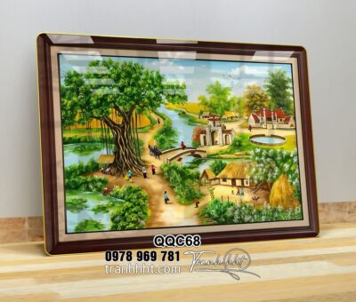 Tranh Đồng Quê Việt Nam QQC68