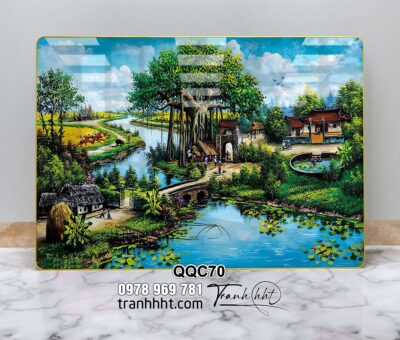 Tranh Đồng Quê Việt Nam QQC70