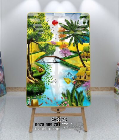 Tranh Đồng Quê Việt Nam QQC73