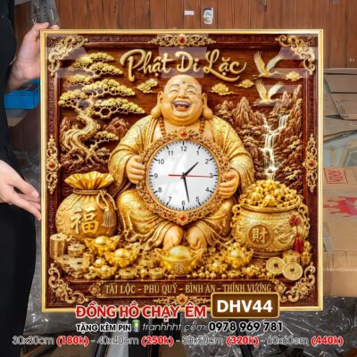 Tranh Đồng Hồ treo tường DHV44
