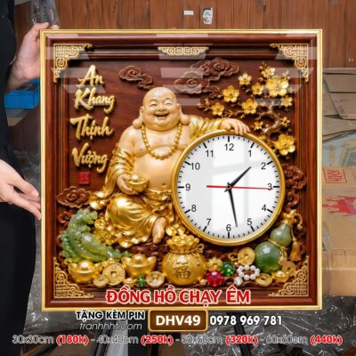 Tranh Đồng Hồ treo tường DHV49