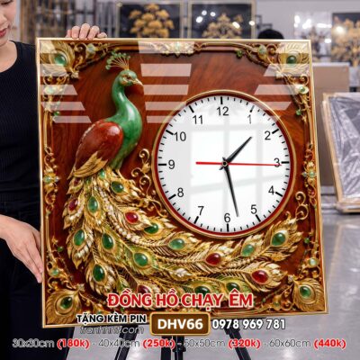Tranh Đồng Hồ treo tường DHV66
