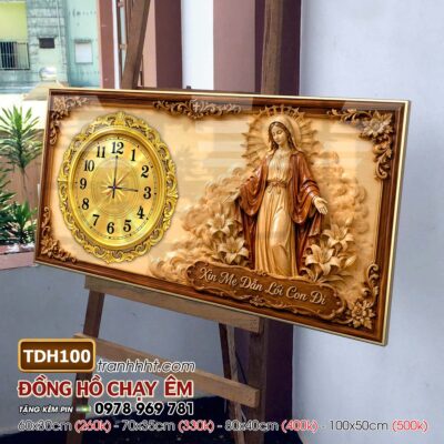 Tranh Đồng Hồ treo tường TDH100