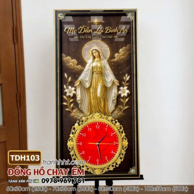 Tranh Đồng Hồ treo tường TDH103