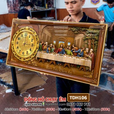 Tranh Đồng Hồ treo tường TDH106