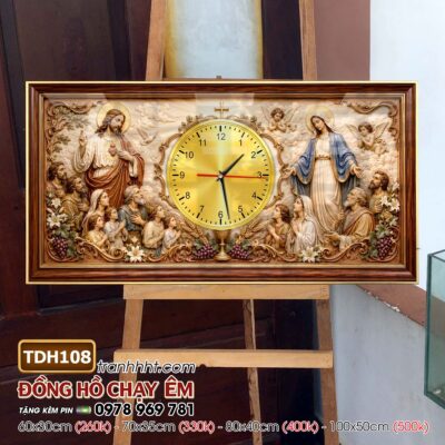 Tranh Đồng Hồ treo tường TDH108