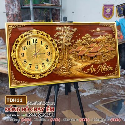 Tranh Đồng Hồ treo tường TDH11