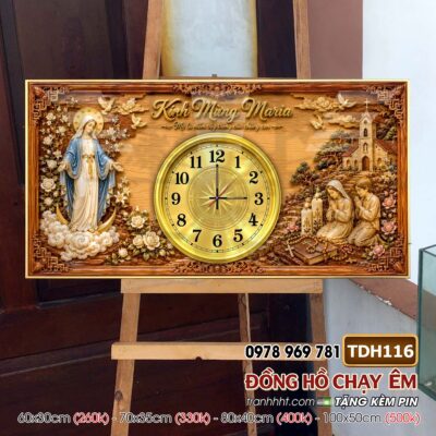 Tranh Đồng Hồ treo tường TDH116