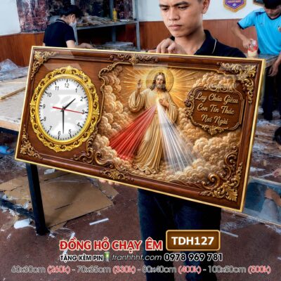 Tranh Đồng Hồ treo tường TDH127