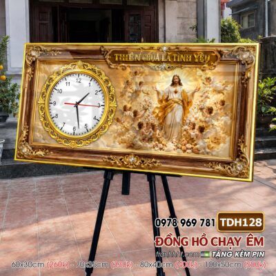 Tranh Đồng Hồ treo tường TDH128