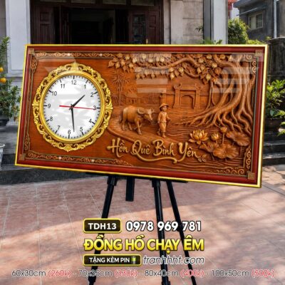 Tranh Đồng Hồ treo tường TDH13