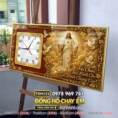 Tranh Đồng Hồ treo tường TDH131