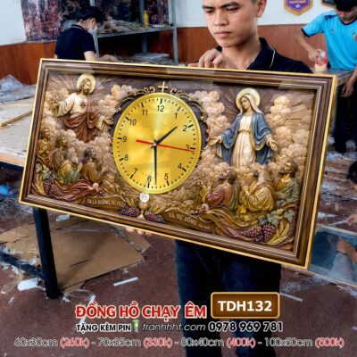 Tranh Đồng Hồ treo tường TDH132