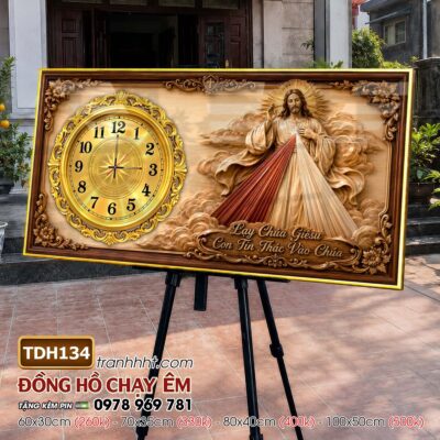 Tranh Đồng Hồ treo tường TDH134