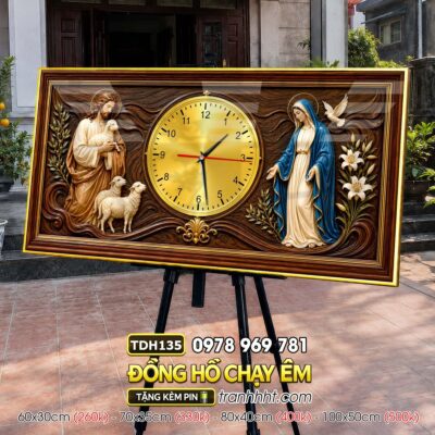 Tranh Đồng Hồ treo tường TDH135