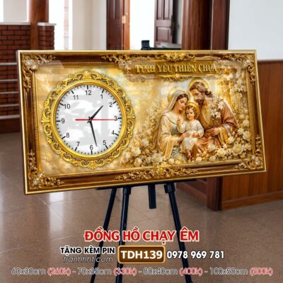 Tranh Đồng Hồ treo tường TDH139