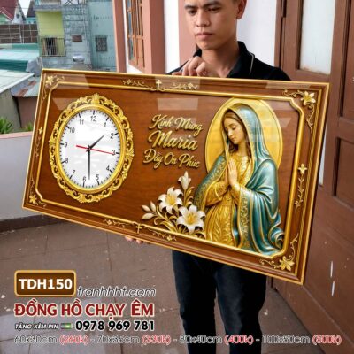 Tranh Đồng Hồ treo tường TDH150