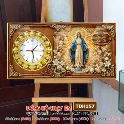 Tranh Đồng Hồ treo tường TDH157