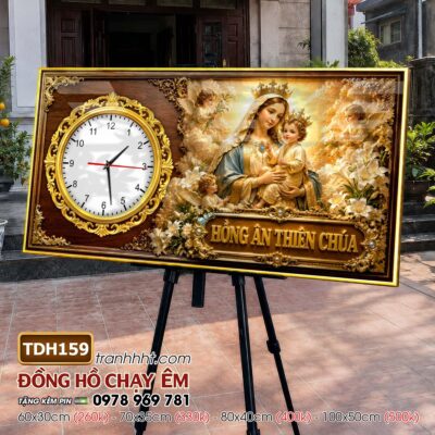 Tranh Đồng Hồ treo tường TDH159
