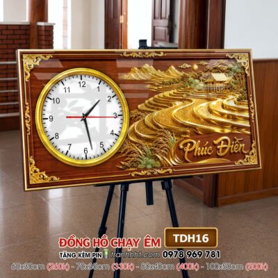 Tranh Đồng Hồ treo tường TDH16