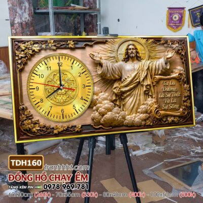 Tranh Đồng Hồ treo tường TDH160