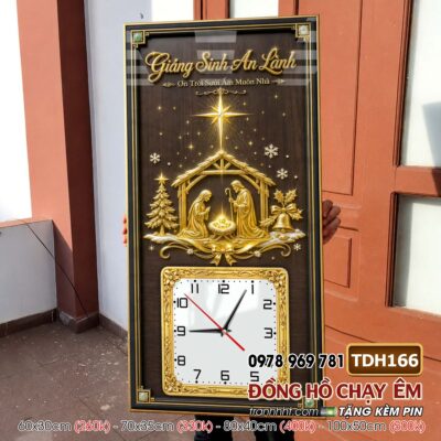 Tranh Đồng Hồ treo tường TDH166