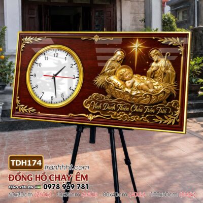 Tranh Đồng Hồ treo tường TDH174