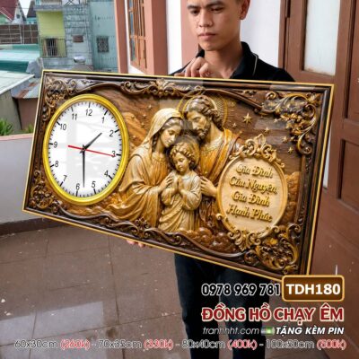 Tranh Đồng Hồ treo tường TDH180