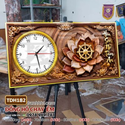 Tranh Đồng Hồ treo tường TDH182