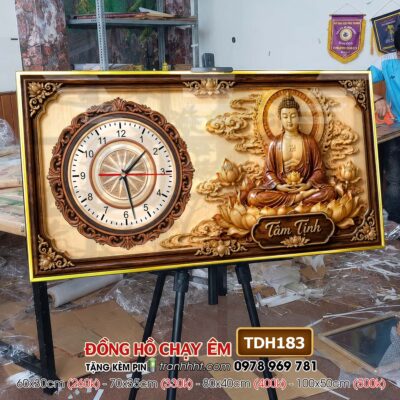 Tranh Đồng Hồ treo tường TDH183