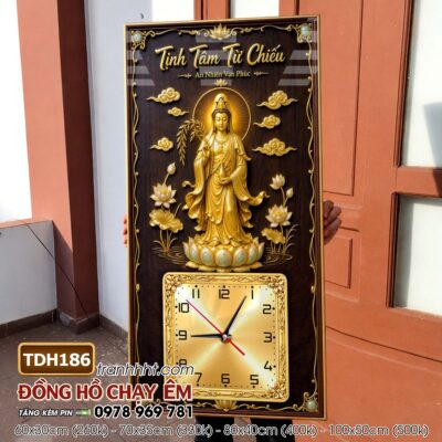 Tranh Đồng Hồ treo tường TDH186