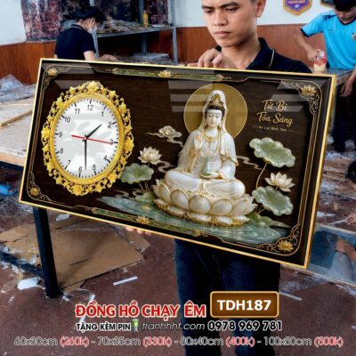Tranh Đồng Hồ treo tường TDH187