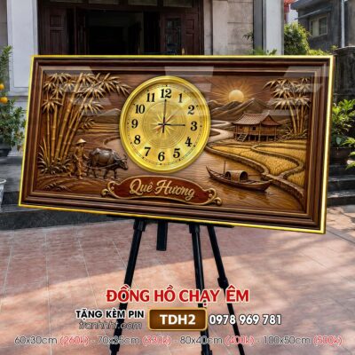Tranh Đồng Hồ treo tường TDH2