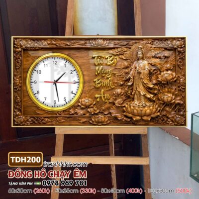 Tranh Đồng Hồ treo tường TDH200